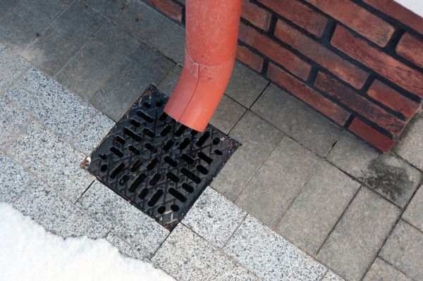 Downspout Drainage Service in Hopkins