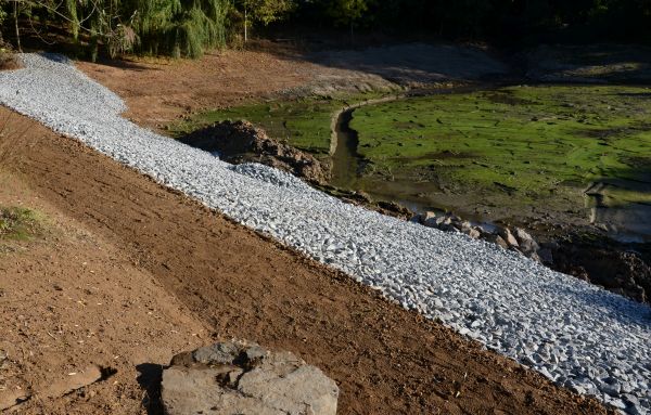 Landscape Swales Installation in Hopkins