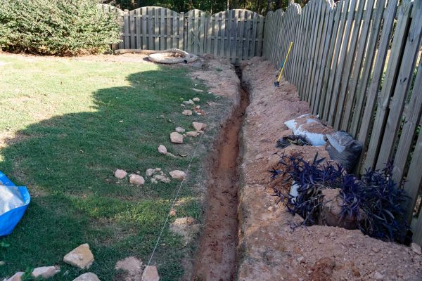 Trench Drain Installation in Hopkins